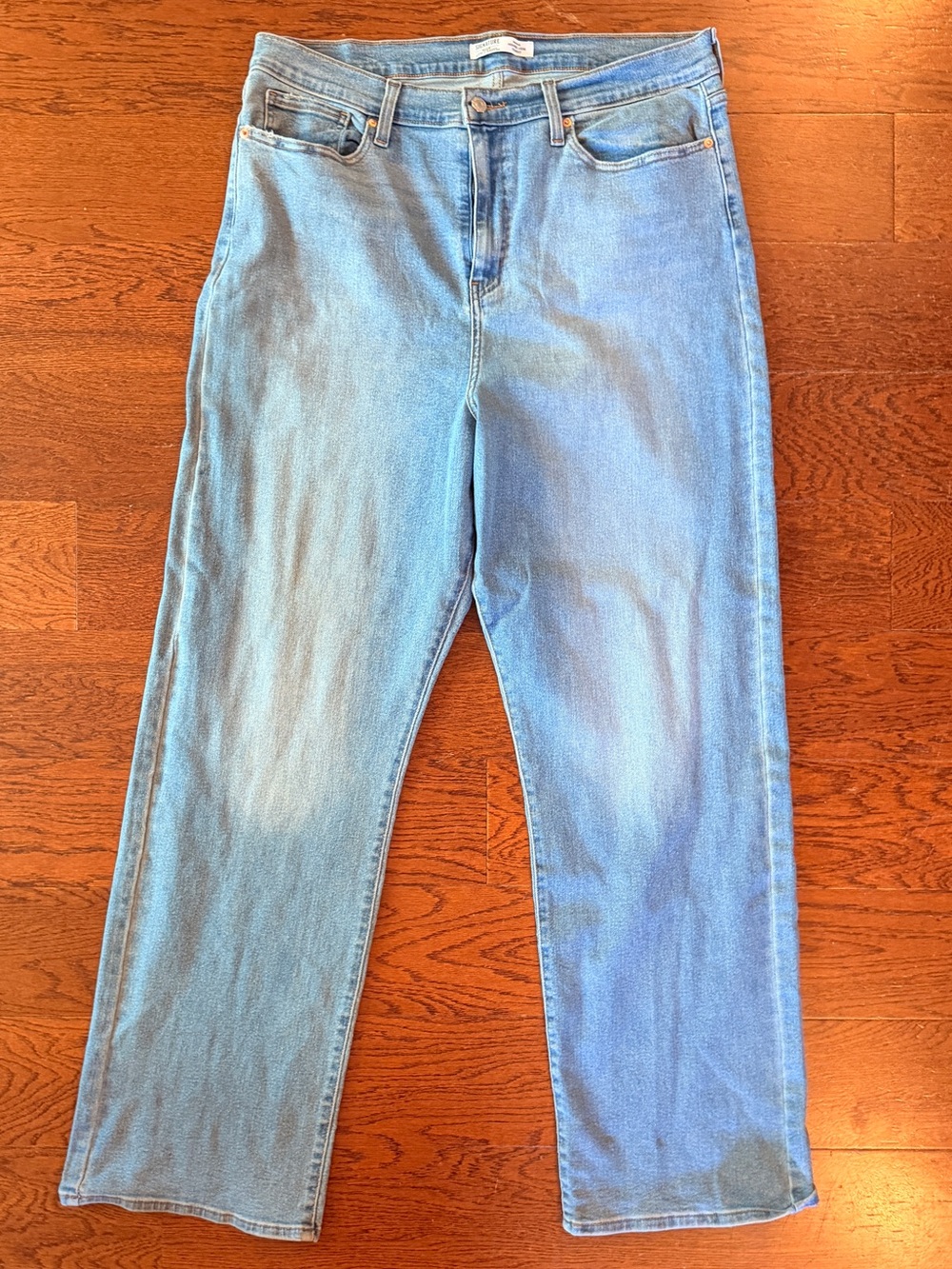 Levis Womens Heritage Light Blue Relaxed Fit Jeans